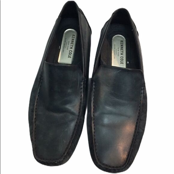Kenneth Cole leather Blue loafers size 91/2 - Picture 1 of 8